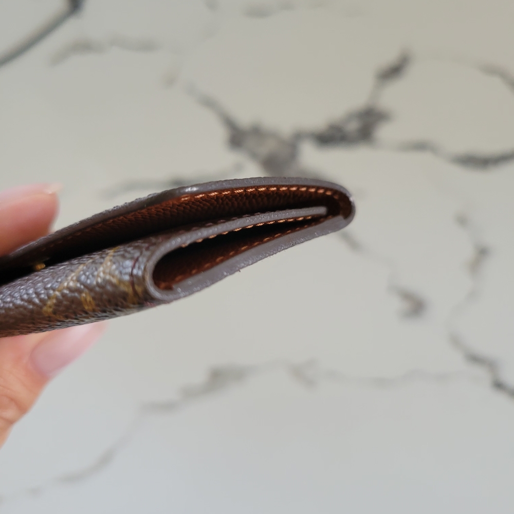 🍒 Louis Vuitton Brown Monogram Key & Card Holder - Picture 5 of 9